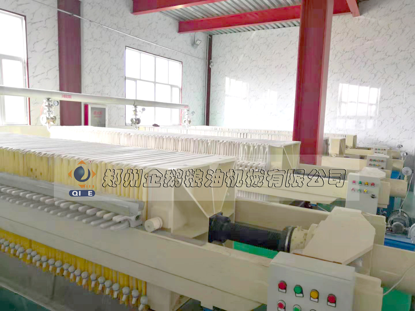 亞麻籽板框過(guò)濾